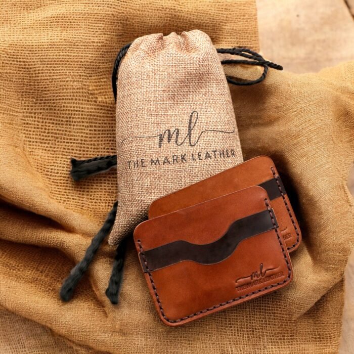 Hand-stitched using durable waxed thread and made from full-grain cowhide leather, this cardholder is perfect for carrying essential cards and a bit of cash without bulk. Ideal for everyday use or as a thoughtful birthday gift for him. themarkleather.co.uk themarkleather.com themarkleather