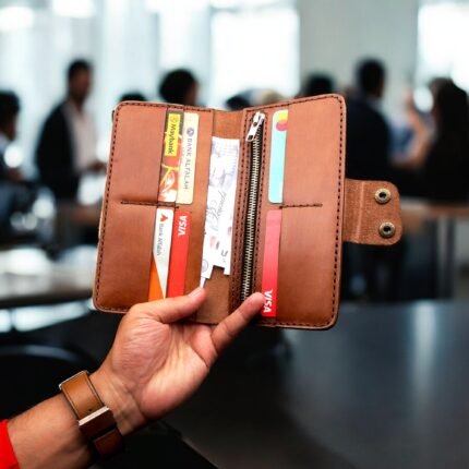 long leather wallet, cowboy wallet, handmade men’s wallet, coat wallet, leather bifold wallet, full grain leather, gift for him, roper wallet, zipped wallet, crazy horse leather, slim wallet, custom leather wallet, vintage men’s purse, men’s leather cardholder, brown leather wallet, themarkleather, themarkleather.com, themarkleather.co.uk, themarkleather.etsy.com